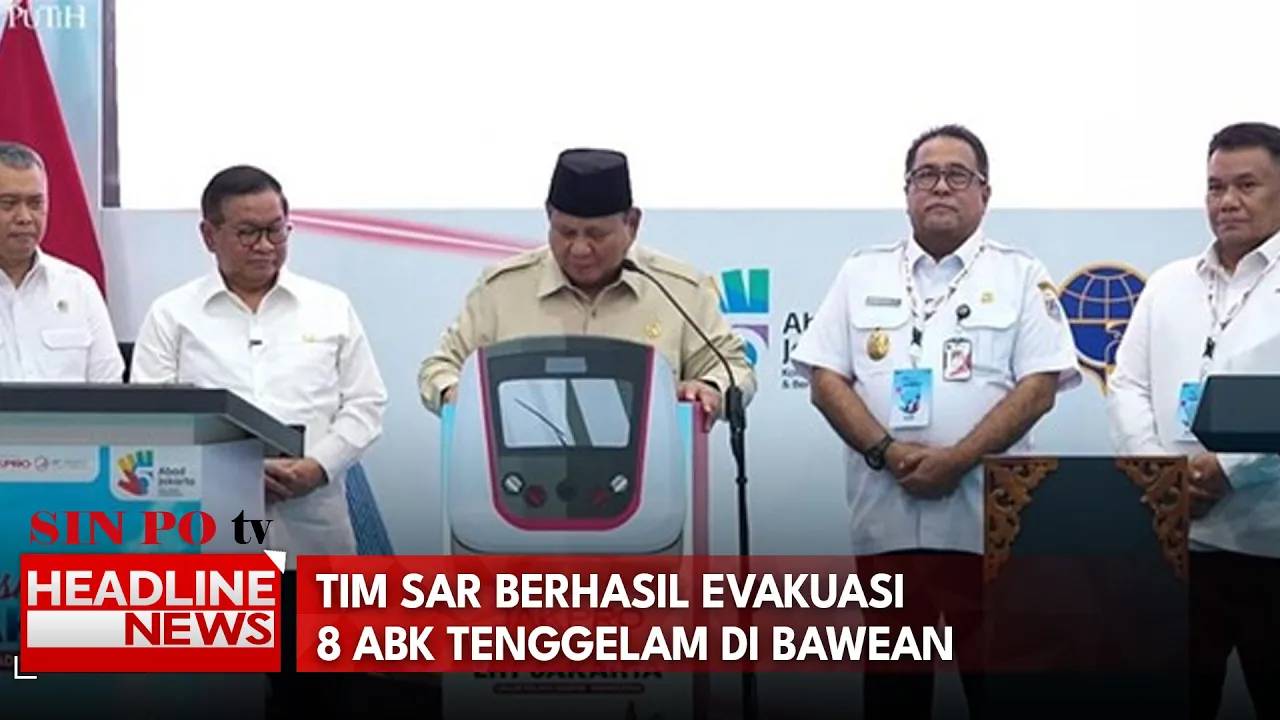 Presiden Resmikan LRT Jakarta Kelapa Gading - Manggarai