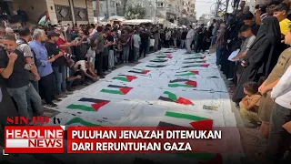 Puluhan Jenazah Ditemukan Dari Reruntuhan Gaza