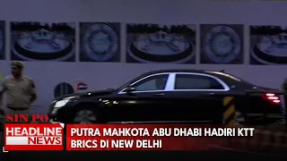 Putra Mahkota Abu Dhabi Hadiri KTT BRICS di New Delhi