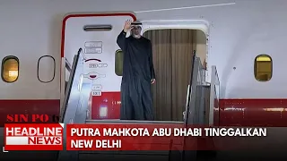 Putra Mahkota Abu Dhabi Tinggalkan New Delhi