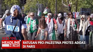 Ratusan Pro-Palestina Protes Adidas di Paris