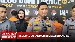 Residivis Curanmor Kembali Ditangkap