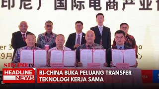RI-China Buka Peluang Transfer Teknologi Kerja Sama