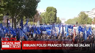 Ribuan Polisi Prancis Turun Ke Jalan