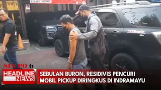 Sebulan Buron, Residivis Pencuri Mobil Pickup Diringkus Di Indramayu