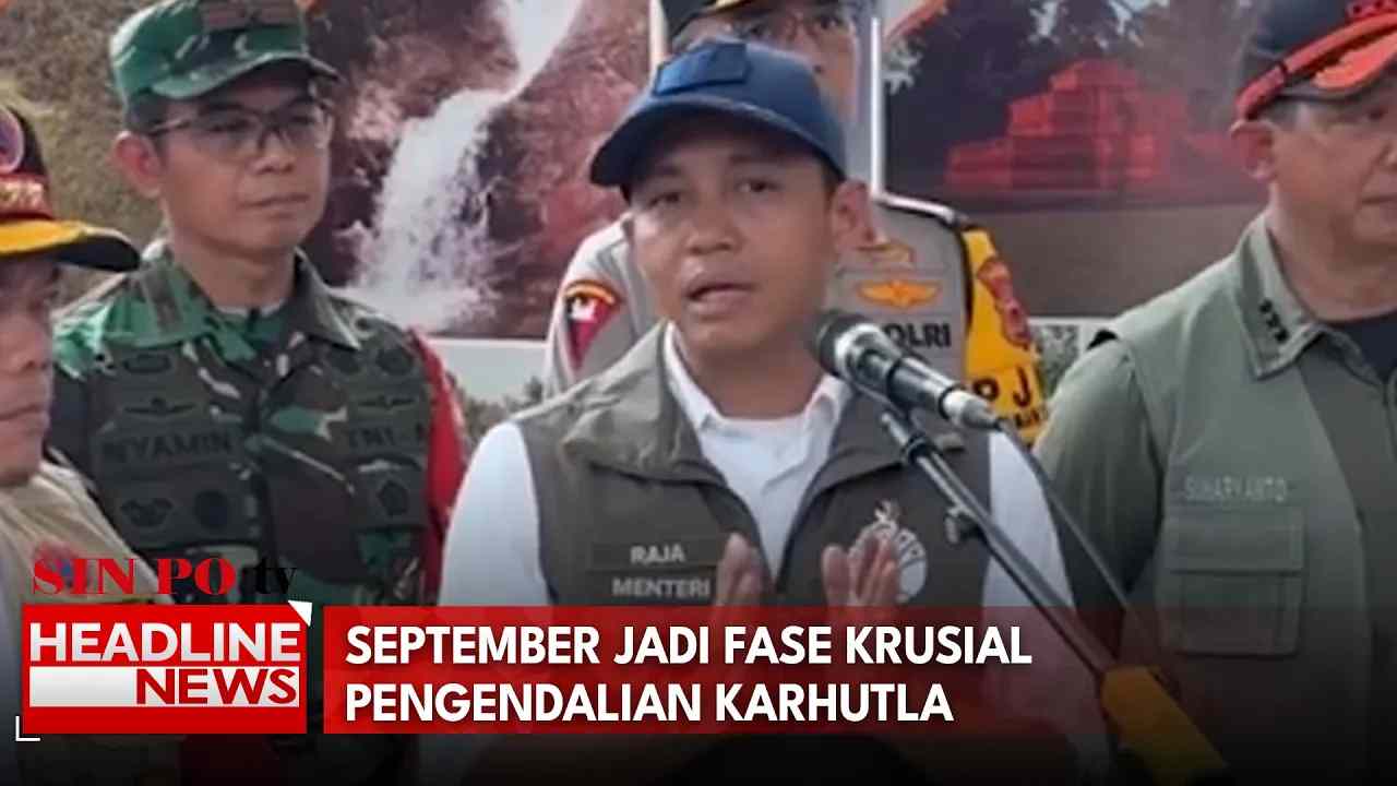September Jadi Fase Krusial Pengendalian Karhutla