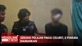 Serang Pelajar Pakai Celurit, 2 Pemuda Diamankan