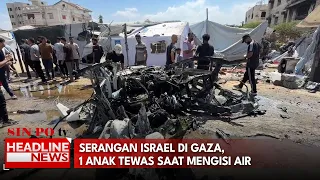 Serangan Israel Di Gaza, 1 Anak Tewas Saat Mengisi Air