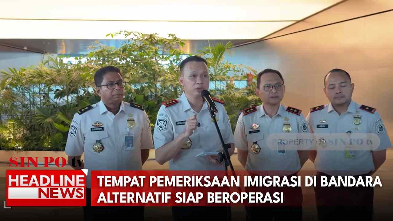 Tempat Pemeriksaan Imigrasi di Bandara Alternatif Siap Beroperasi
