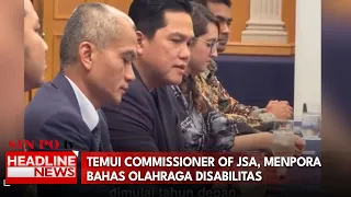 Temui Commissioner Of JSA, Menpora Bahas Olahraga Disabilitas