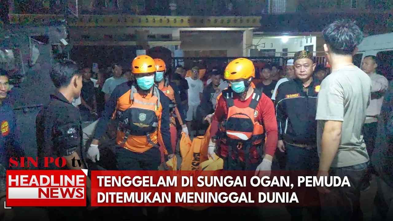 Tenggelam di Sungai Ogan, Pemuda Ditemukan Meninggal Dunia