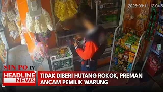 Tidak Diberi Hutang Rokok, Preman Ancam Pemilik Warung