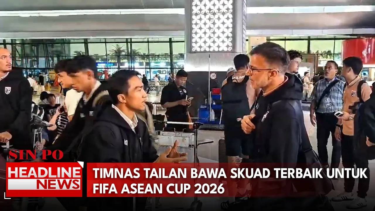 Timnas Tailan Bawa Skuad Terbaik Untuk Fifa Asean Cup 2026