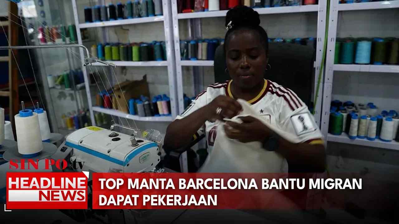 Top Manta Barcelona Bantu Migran Dapat Pekerjaan