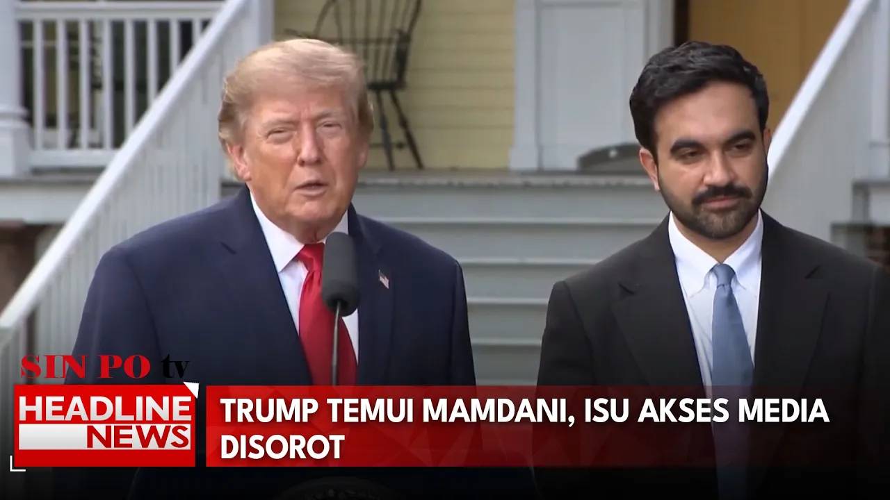 Trump Temui Mamdani, Isu Akses Media Disorot