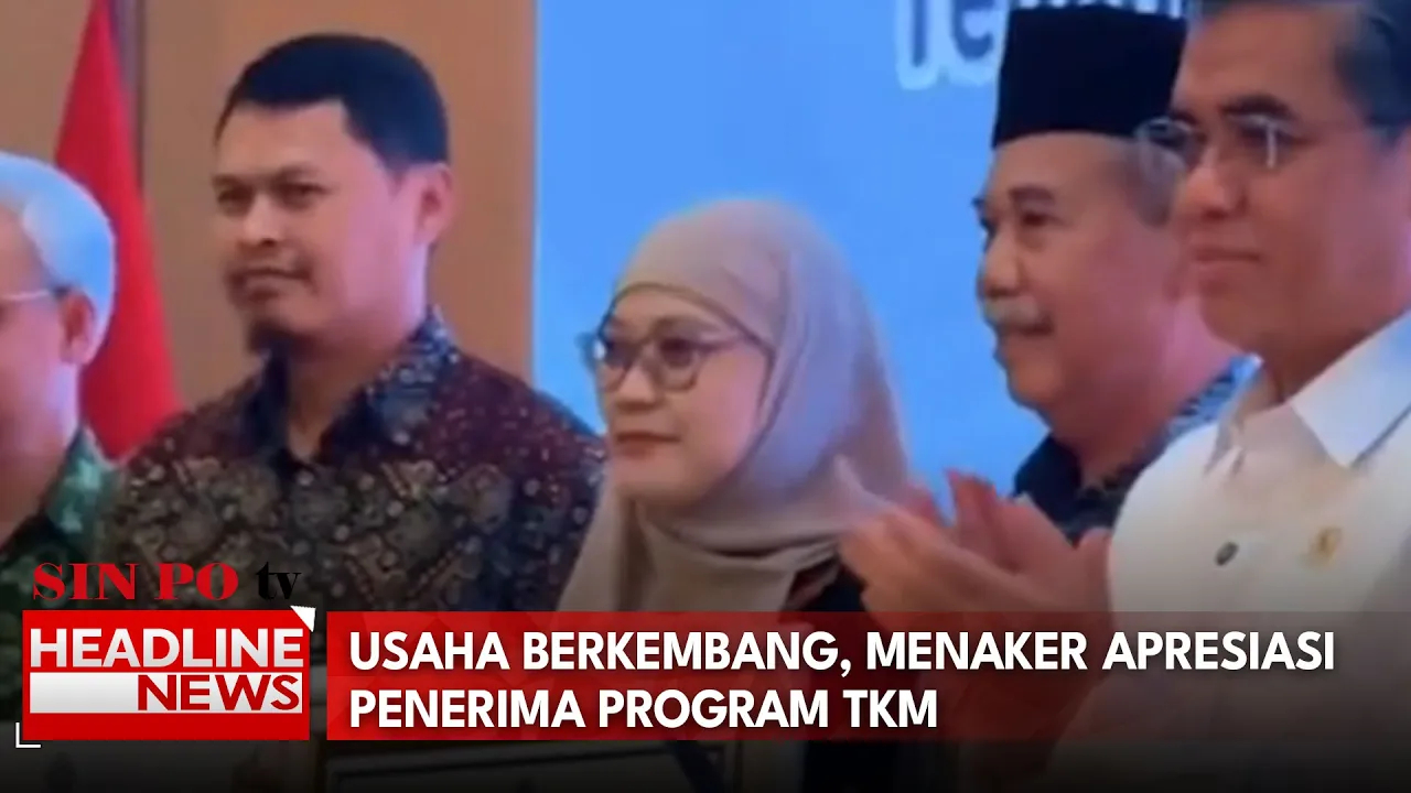 Usaha Berkembang, Menaker Apresiasi Penerima Program TKM