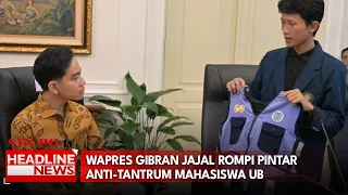 Wapres Gibran Jajal Rompi Pintar Anti-Tantrum Mahasiswa UB