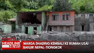 Warga Dhading Kembali Ke Rumah Usai Banjir Nepal Tiongkok