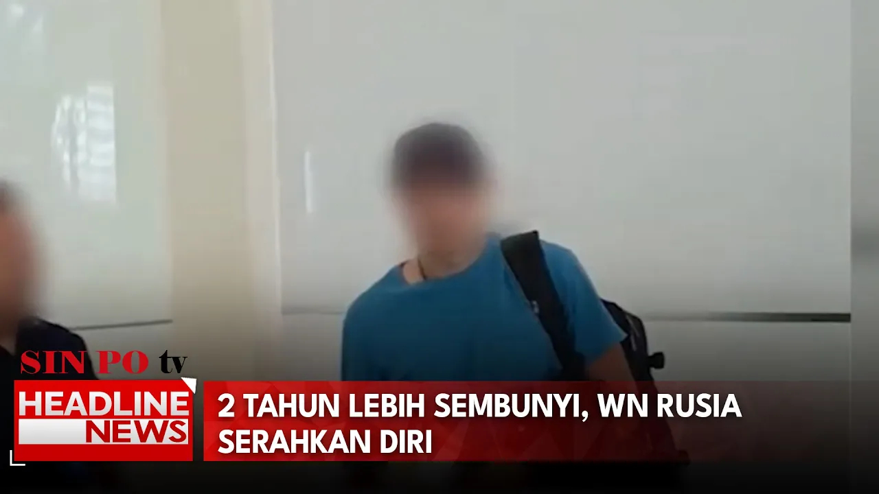 2 Tahun Lebih Sembunyi, WN Rusia Serahkan Diri
