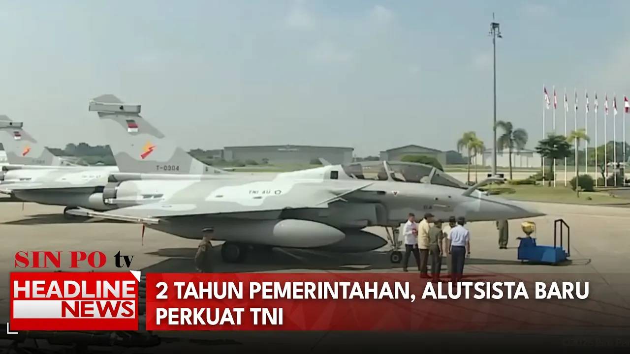2 Tahun Pemerintahan, Alutsista Baru Perkuat TNI