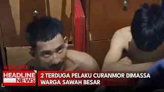 2 Terduga Pelaku Curanmor Dimassa Warga Sawah Besar