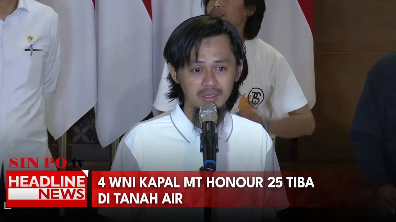 4 WNI Kapal MT Honour 25 Tiba di Tanah Air