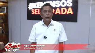Agus Jabo Priyono Menyampaikan ucapan Selamat atas peringatan HUT SIN PO tv ke-3.