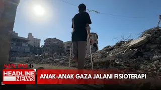Anak-Anak Gaza Jalani Fisioterapi