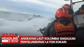 Angkatan Laut Kolombia Gagalkan Penyelundupan 1,4 Ton Kokain