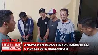 Aniaya dan Peras Terapis Panggilan, 5 Orang Pria Diamankan