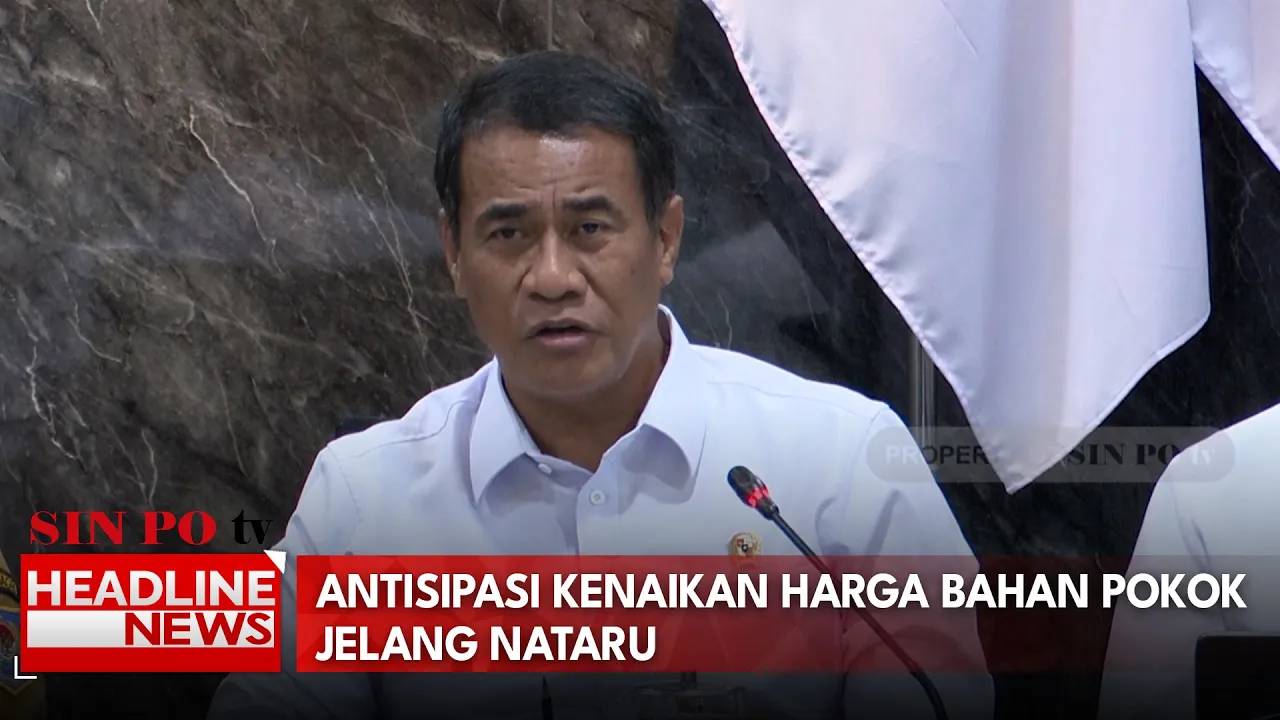 Antisipasi Kenaikan Harga Bahan Pokok Jelang Nataru