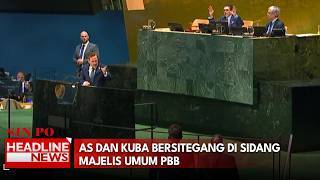 AS dan Kuba Bersitegang di Sidang Majelis Umum PBB