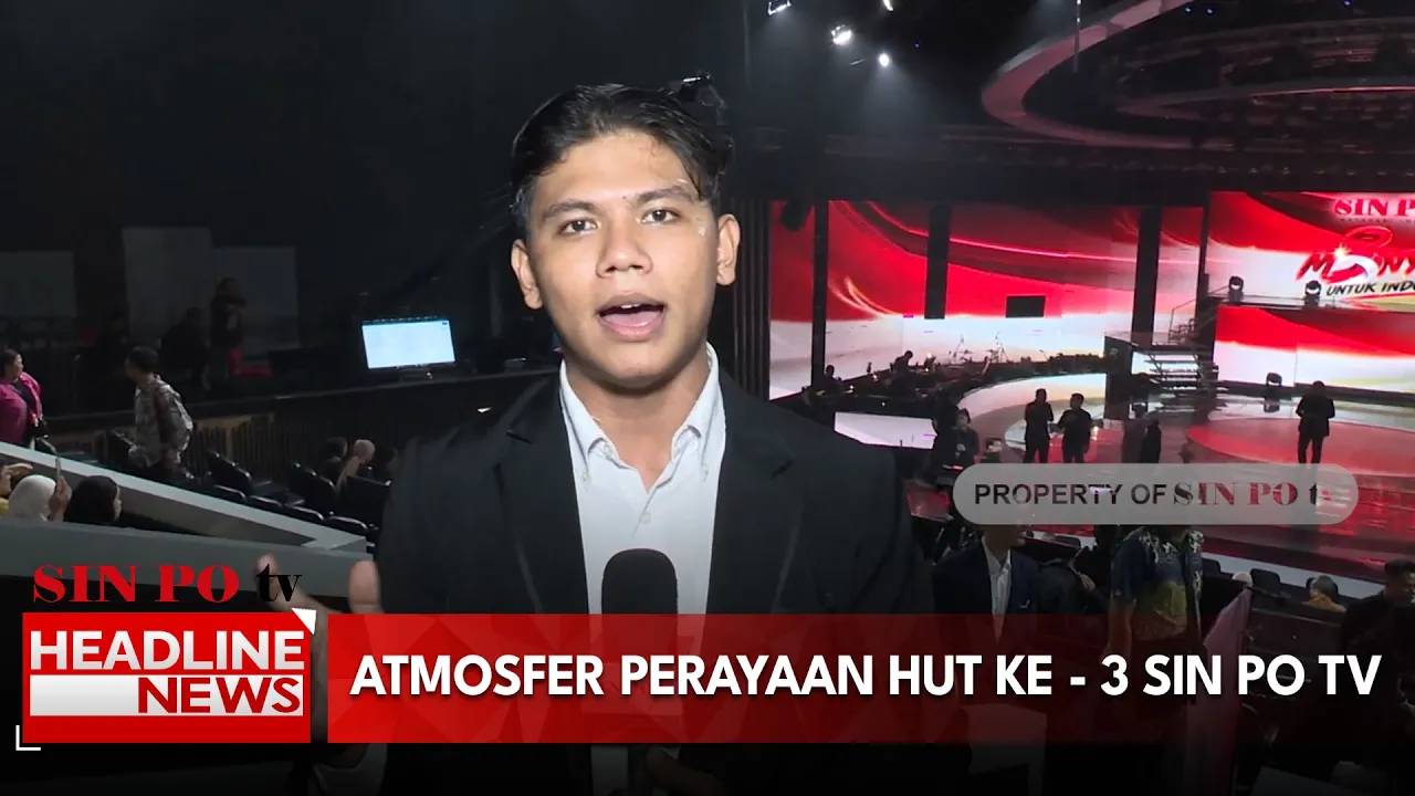 Atmosfer Perayaan HUT Ke - 3 SIN PO tv
