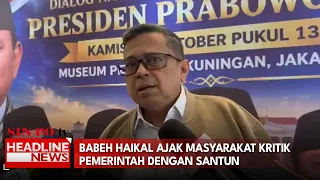 Babeh Haikal Ajak Masyarakat Kritik Pemerintah Dengan Santun