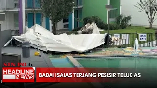 Badai Isaias Terjang Pesisir Teluk AS