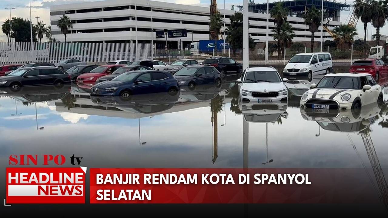 Banjir Rendam Kota di Spanyol Selatan
