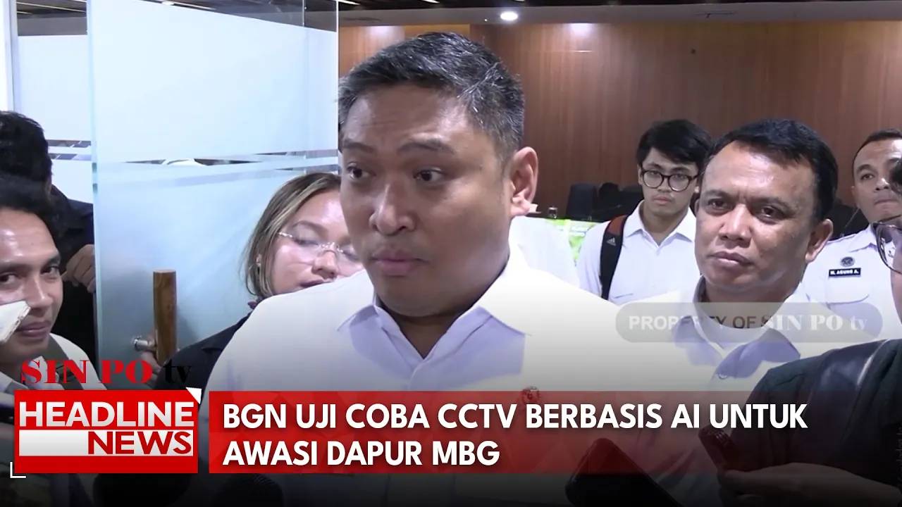 BGN Uji Coba CCTV Berbasis AI Untuk Awasi Dapur MBG