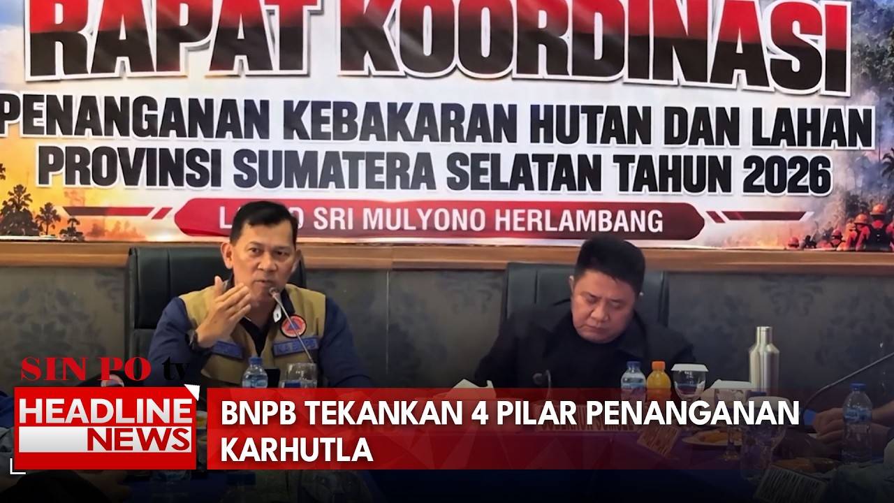BNPB Tekankan 4 Pilar Penanganan Karhutla