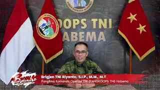 Brigjen TNI Riyanto, S.I.P. Menyampaikan ucapan Selamat atas HUT SIN PO tv ke-3.