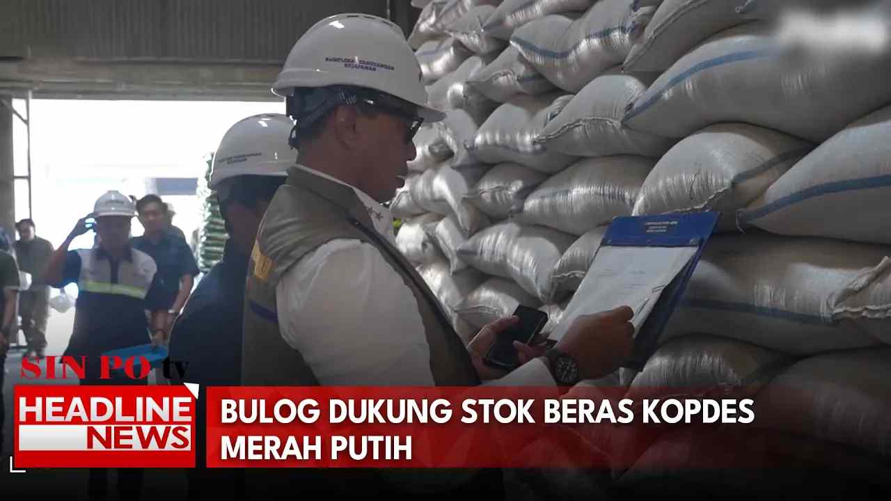 Bulog Dukung Stok Beras Kopdes Merah Putih