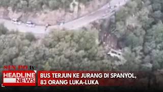 Bus Terjun ke Jurang di Spanyol, 83 Orang Luka-Luka