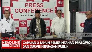 Capaian 2 Tahun Pemerintahan Prabowo dan Survei Kepuasan Publik