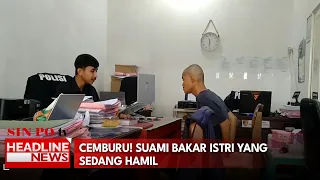 Cemburu! Suami Bakar Istri Yang Sedang Hamil