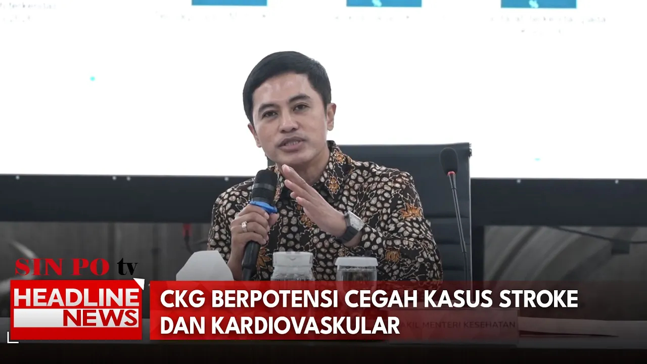 CKG Berpotensi Cegah Kasus Stroke dan Kardiovaskular