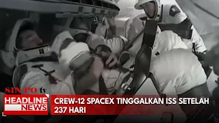 Crew-12 SpaceX Tinggalkan ISS Setelah 237 Hari