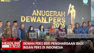 Dewan Pers Beri Penghargaan Bagi Insan Pers di Indonesia