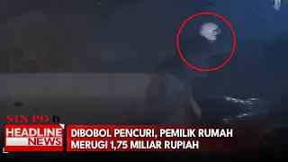 Dibobol Pencuri, Pemilik Rumah Merugi 1,75 Miliar Rupiah