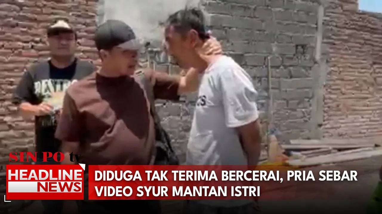 Diduga Tak Terima Bercerai, Pria Sebar Video Syur Mantan Istri