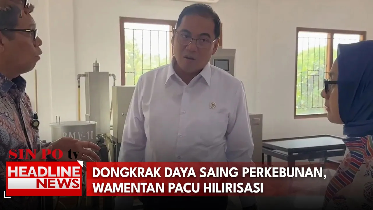 Dongkrak Daya Saing Perkebunan, Wamentan Pacu Hilirisasi