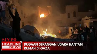 Dugaan Serangan Udara Hantam Rumah di Gaza